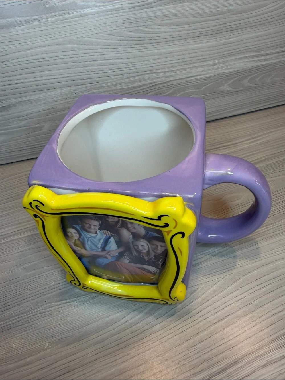 Silver Buffalo Friends in Frame Large Ceramic 3D Sculpted‎ Mug